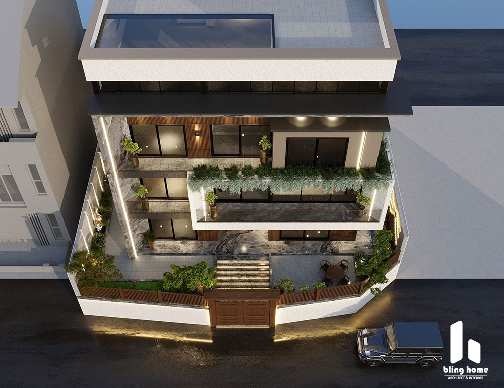 Thiết kế thi công Biệt thự Thái Nguyên