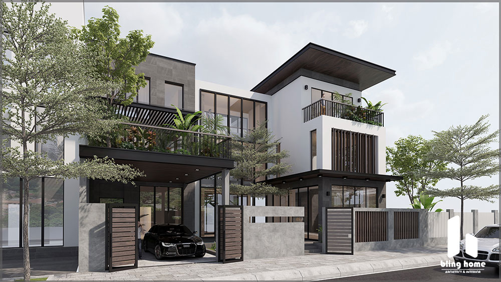 Thiết kế thi công Biệt thự Thái Bình