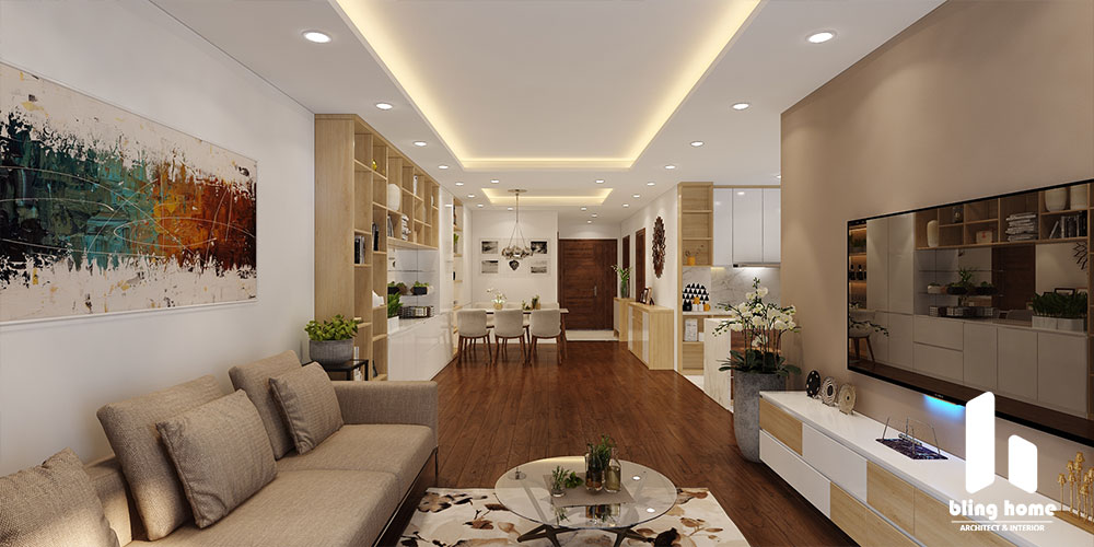 Thiết kế thi công Căn hộ – Chung cư Thanh Xuân Complex