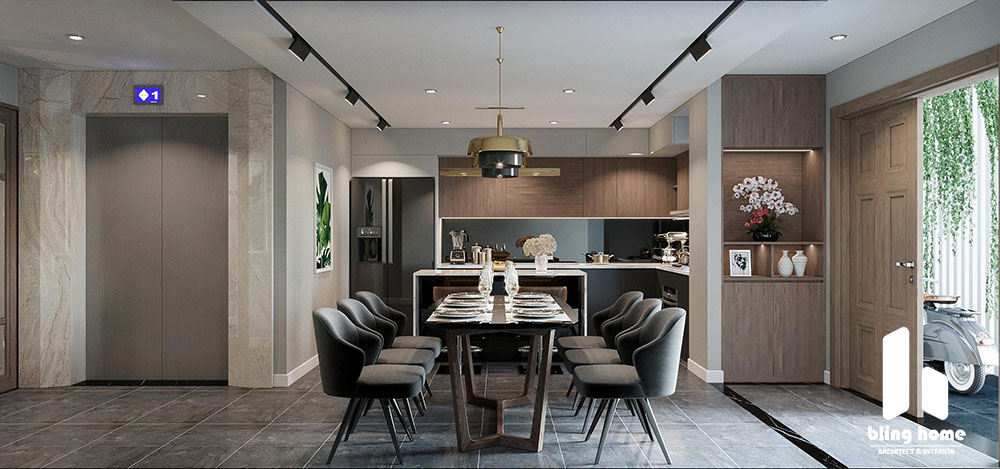 Thiết kế Nhà phố Anh Hoạt