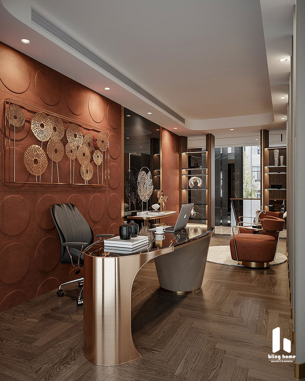 Thiết kế thi công Biệt thự Thái Nguyên