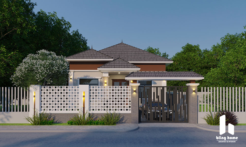 Thiết kế thi công Biệt thự Hòa Bình