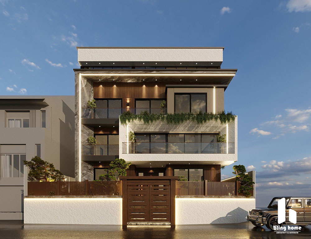 Thiết kế thi công Biệt thự Thái Nguyên