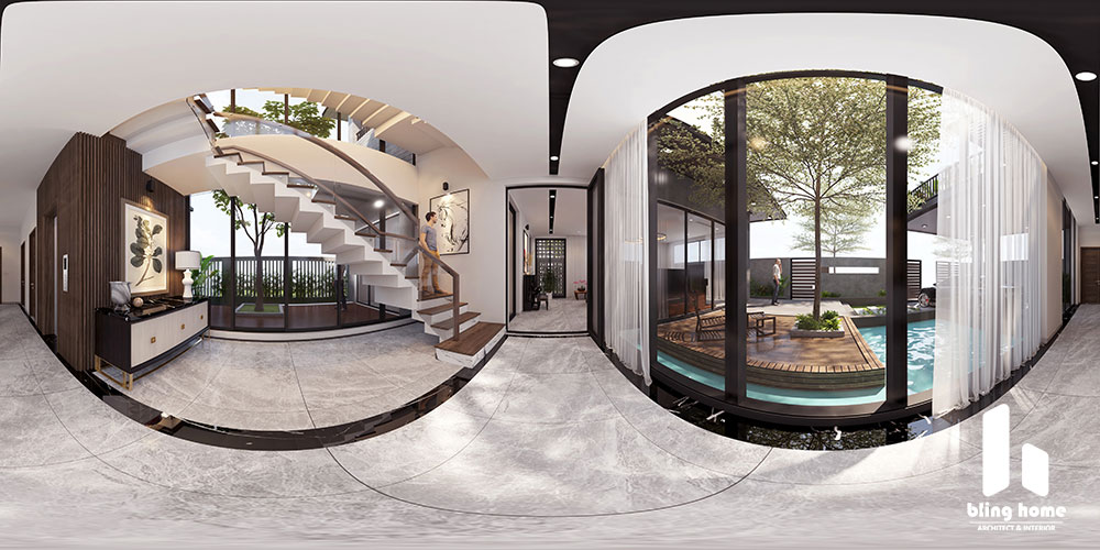 Thiết kế thi công Biệt thự Thái Bình