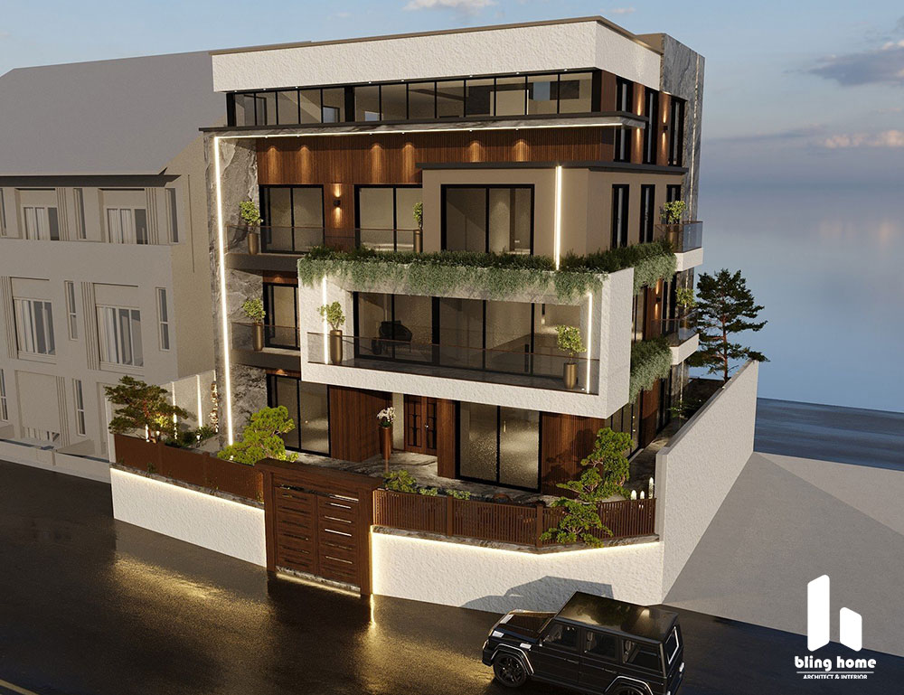 Thiết kế thi công Biệt thự Thái Nguyên