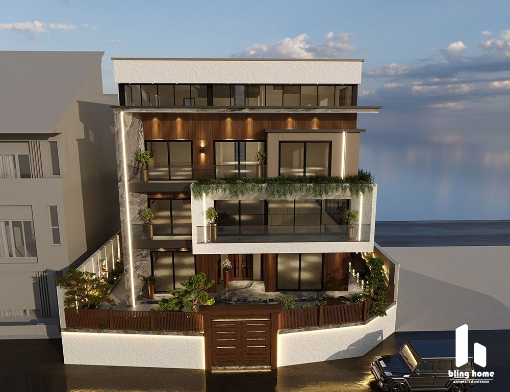 Thiết kế thi công Biệt thự Thái Nguyên