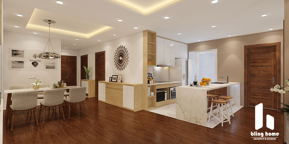 Thiết kế thi công Căn hộ – Chung cư Thanh Xuân Complex