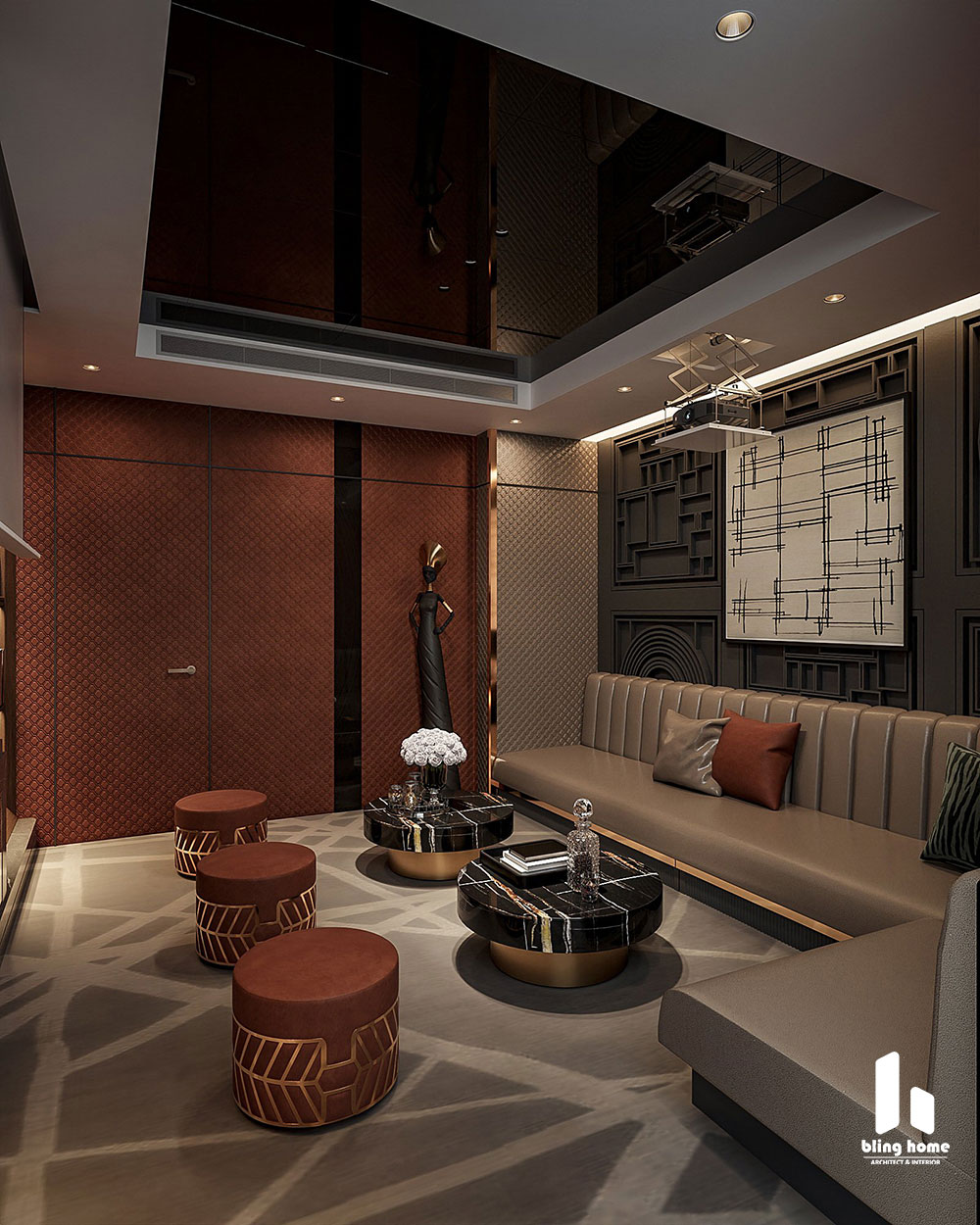 Thiết kế thi công Biệt thự Thái Nguyên