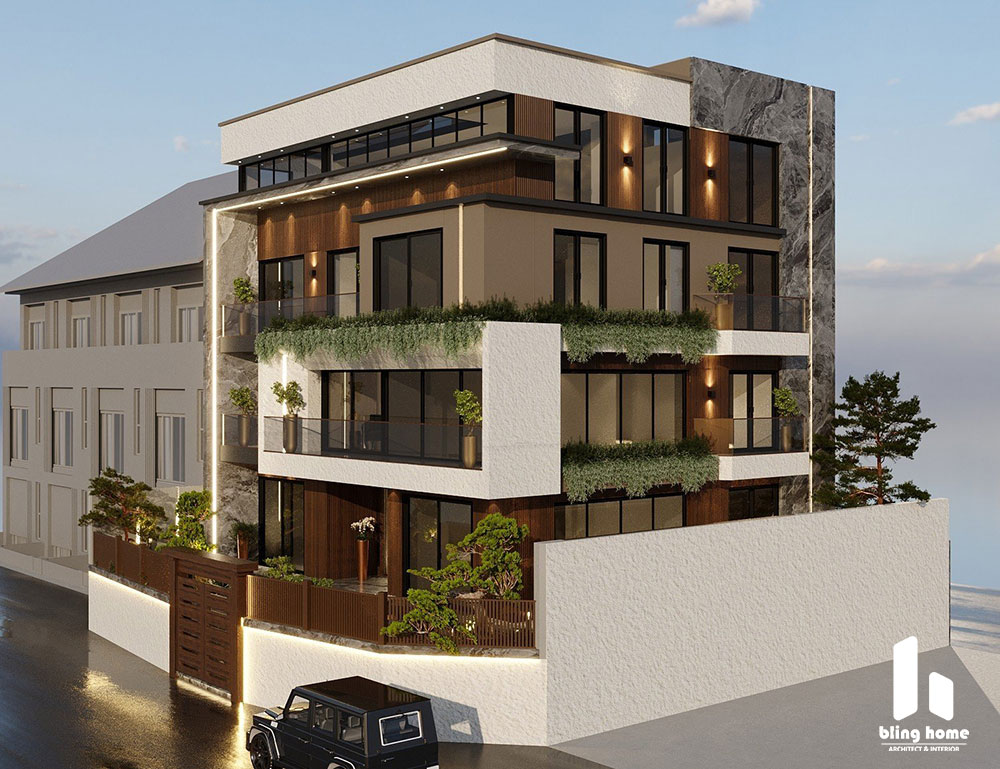 Thiết kế thi công Biệt thự Thái Nguyên