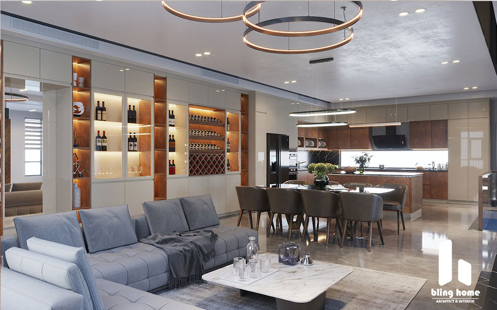 Thiết kế thi công Căn hộ – Chung cư Hoàng Hoa Thám