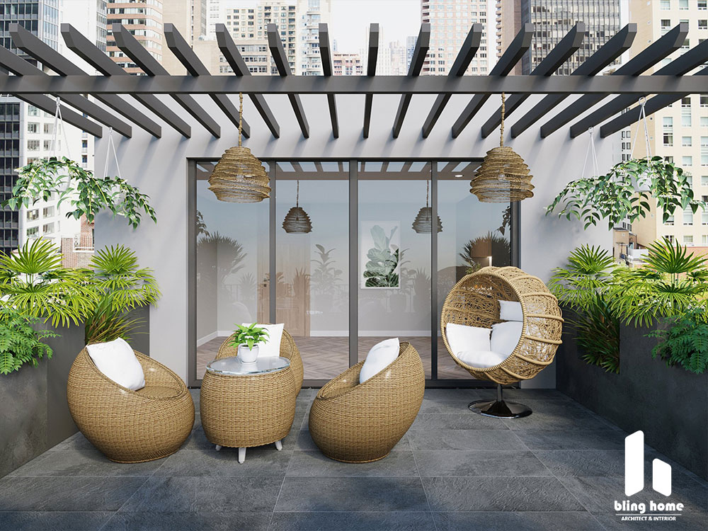 Thiết kế Nhà phố Anh Hoạt