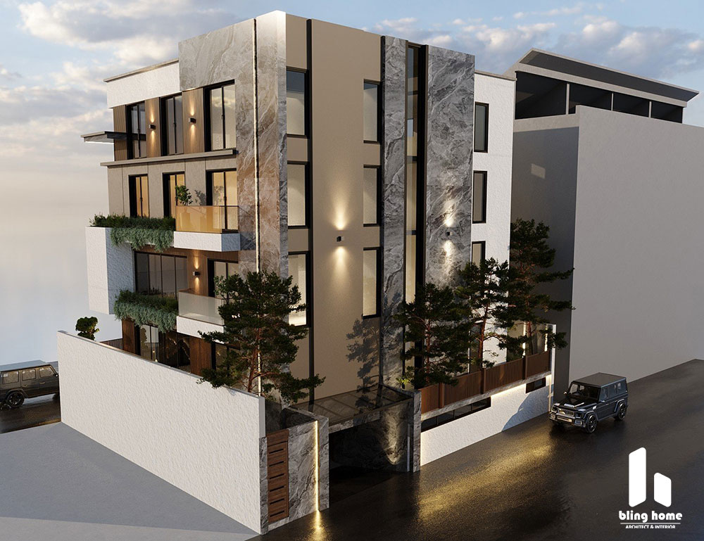 Thiết kế thi công Biệt thự Thái Nguyên