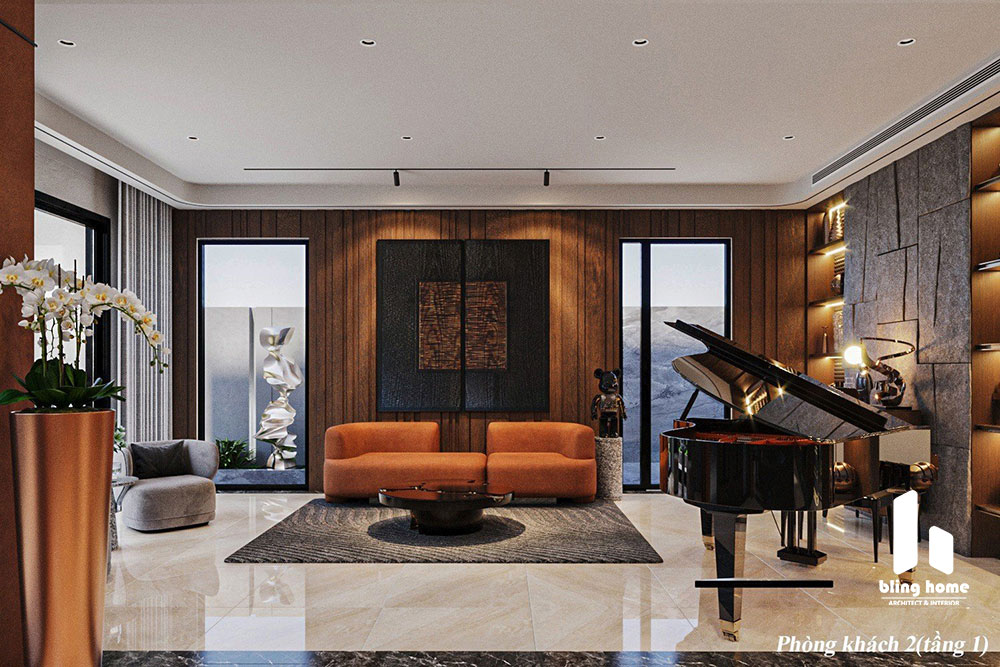 Thiết kế thi công Biệt thự Thái Nguyên