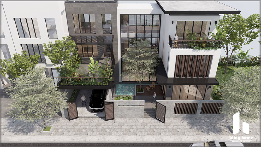 Thiết kế thi công Biệt thự Thái Bình