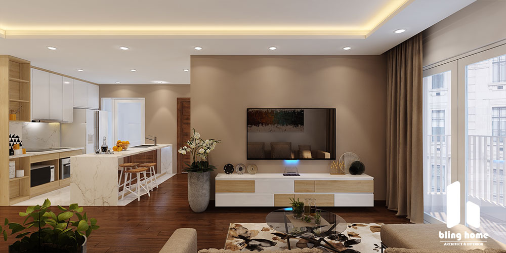 Thiết kế thi công Căn hộ – Chung cư Thanh Xuân Complex