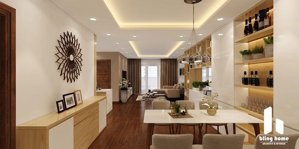 Thiết kế thi công Căn hộ – Chung cư Thanh Xuân Complex