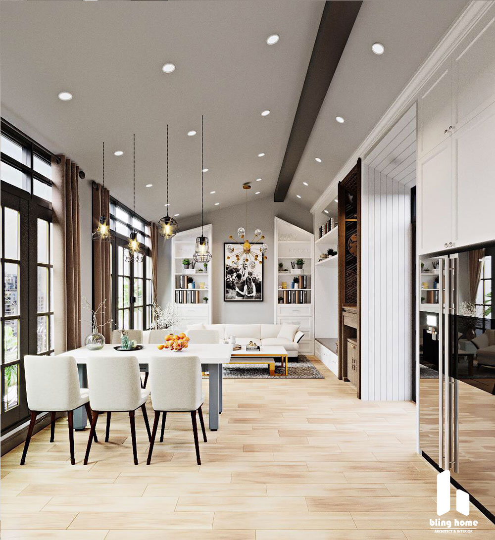 Thiết kế thi công Căn hộ – Chung cư Chị Phương