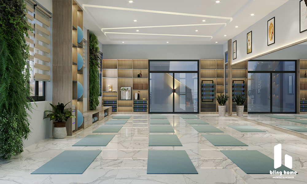 Thiết kế thi công Phòng tập Yoga