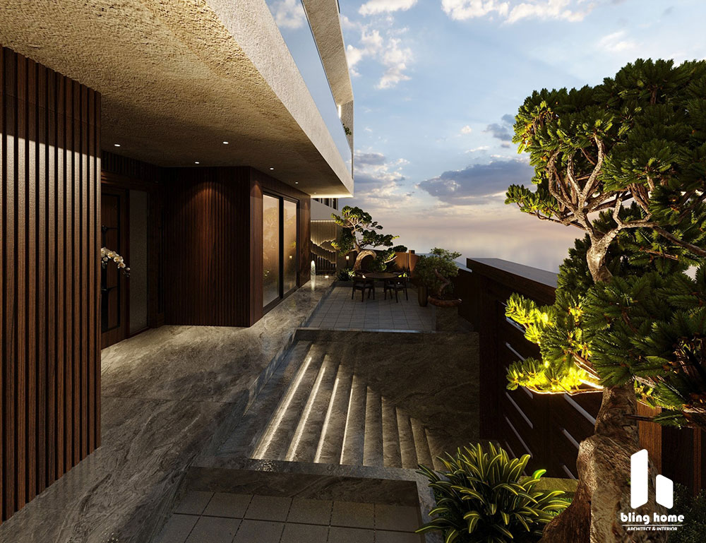 Thiết kế thi công Biệt thự Thái Nguyên