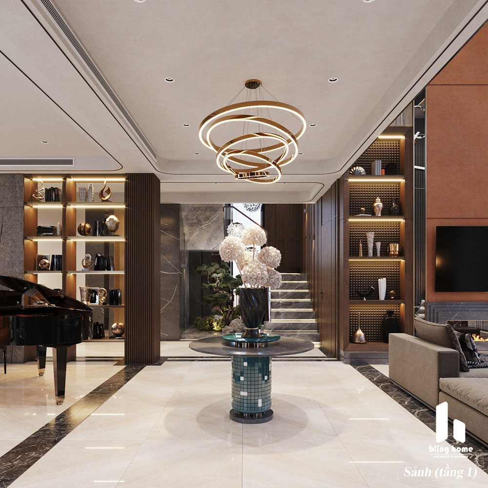 Thiết kế thi công Biệt thự Thái Nguyên