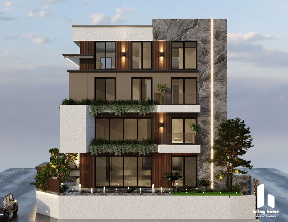 Thiết kế thi công Biệt thự Thái Nguyên