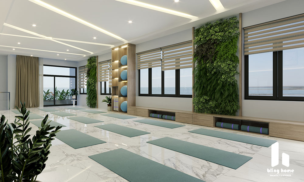 Thiết kế thi công Phòng tập Yoga
