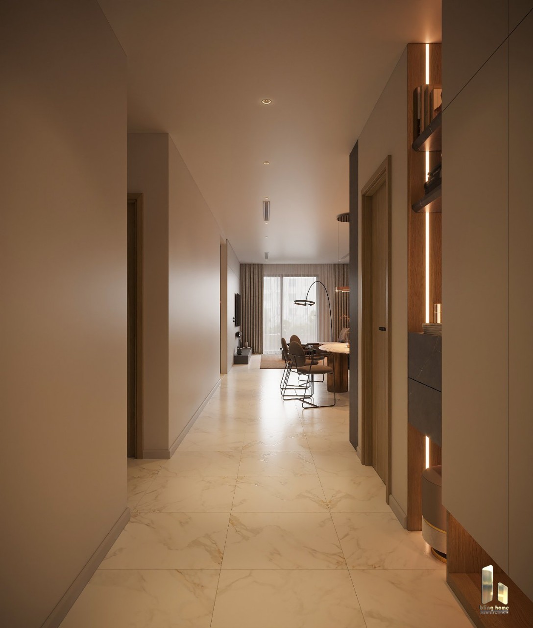 Thiết kế căn hộ mẫu chung cư Capital Elite 18 phạm hùng