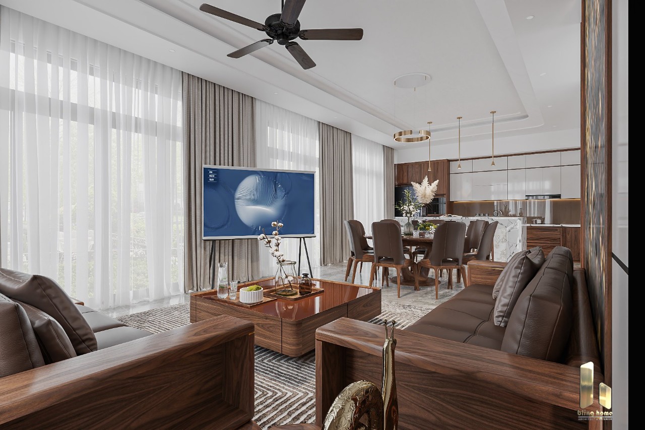 Thiết kế, thi công nội thất biệt thự FLC Hạ Long