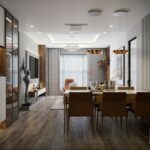 Thiết kế, thi công căn hộ chung cư Golden palm.